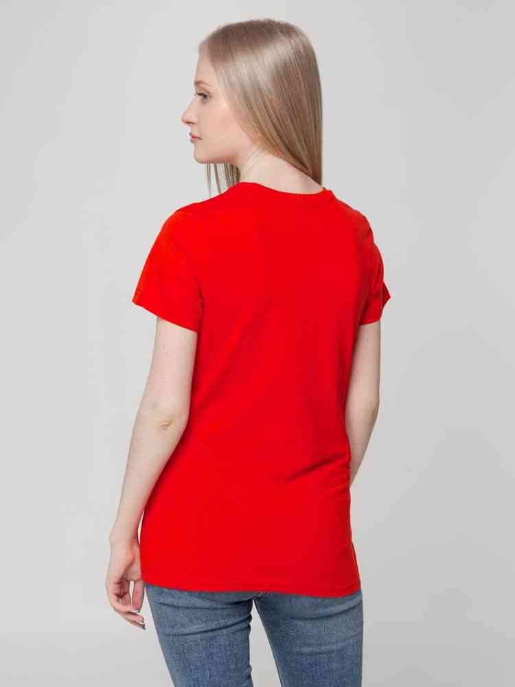 Футболка женская T-bolka Lady, красная - 7