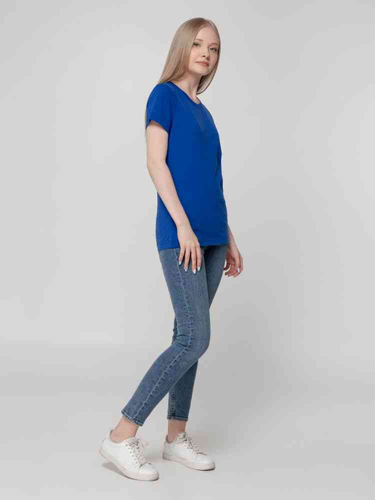 Футболка женская T-bolka Lady, ярко-синяя - 9
