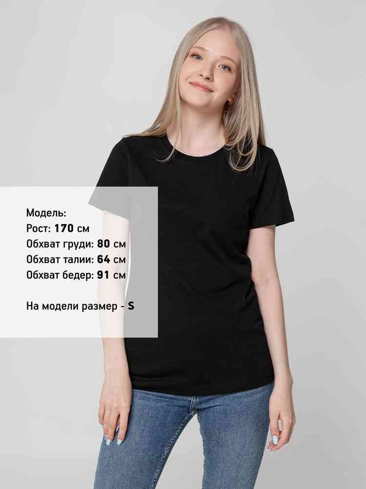 Футболка женская T-bolka Lady, черная - 4