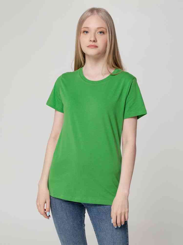 Футболка женская T-bolka Lady, ярко-зеленая - 5