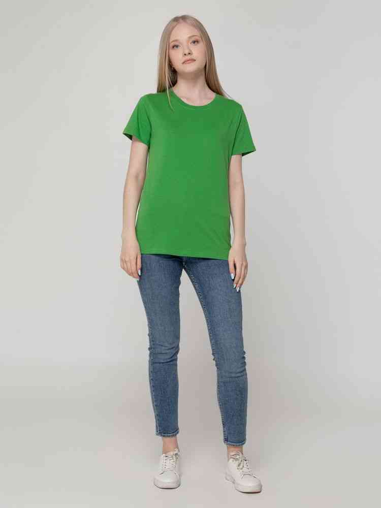 Футболка женская T-bolka Lady, ярко-зеленая - 9