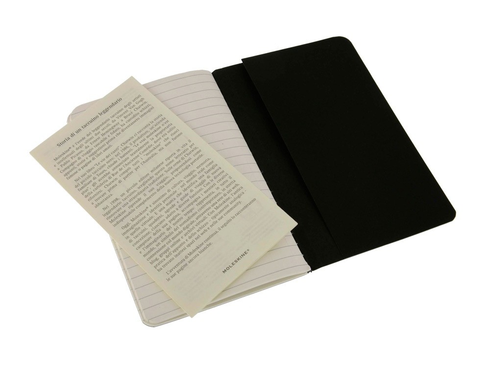 Набор записных книжек Cahier, Pocket (в линейку), А6, 3 шт - 3