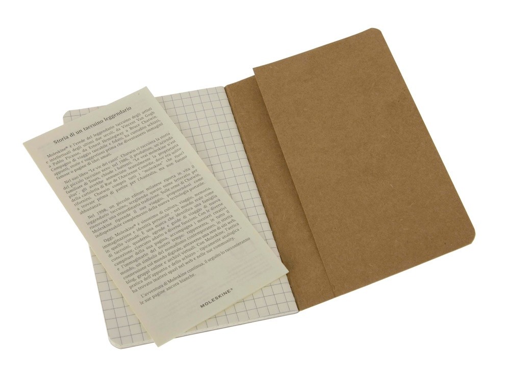 Набор записных книжек А6 Cahier (в клетку) - 3