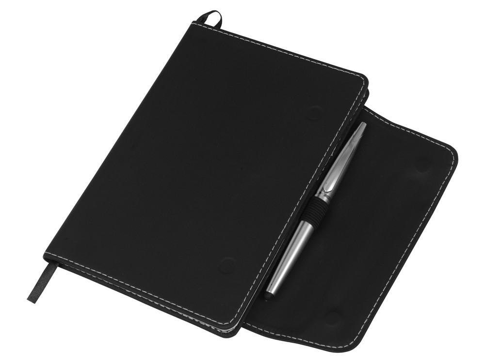 Блокнот A5 Horsens с шариковой ручкой-стилусом - 2