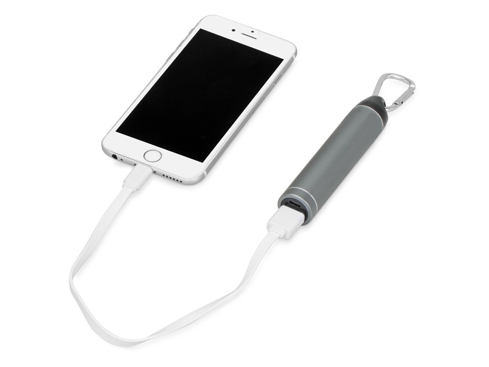 Внешний аккумулятор Марс с карабином, 2600 mAh - 2