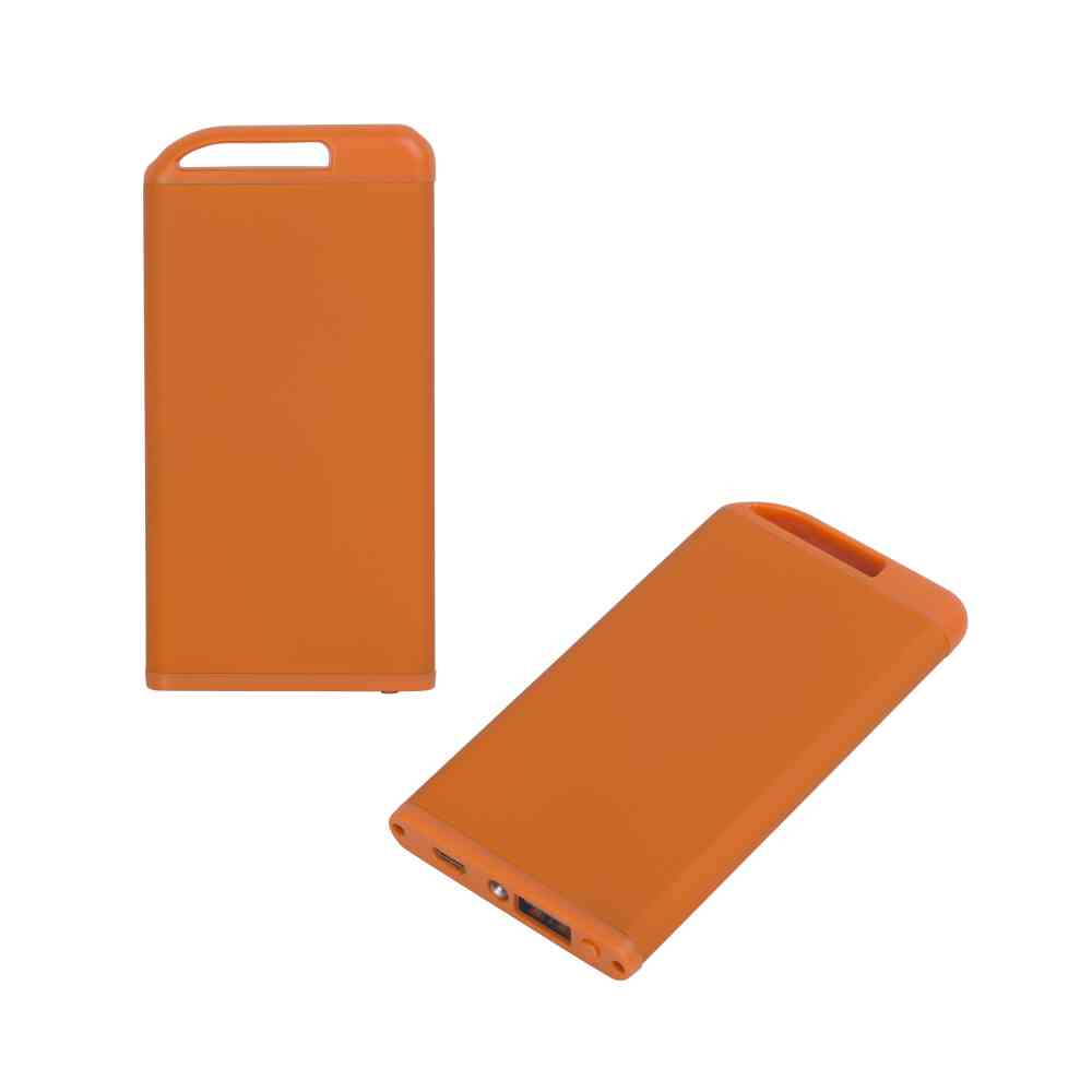 Зарядное устройство "Theta" с фонариком, 4000 mAh, покрытие soft touch №1