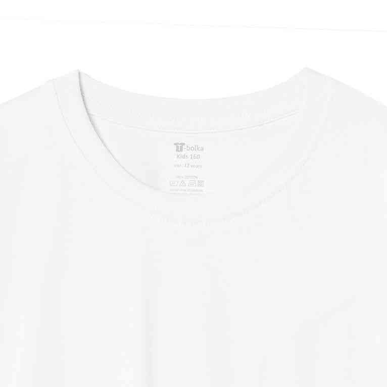 Футболка детская T-Bolka Kids, белая - 3