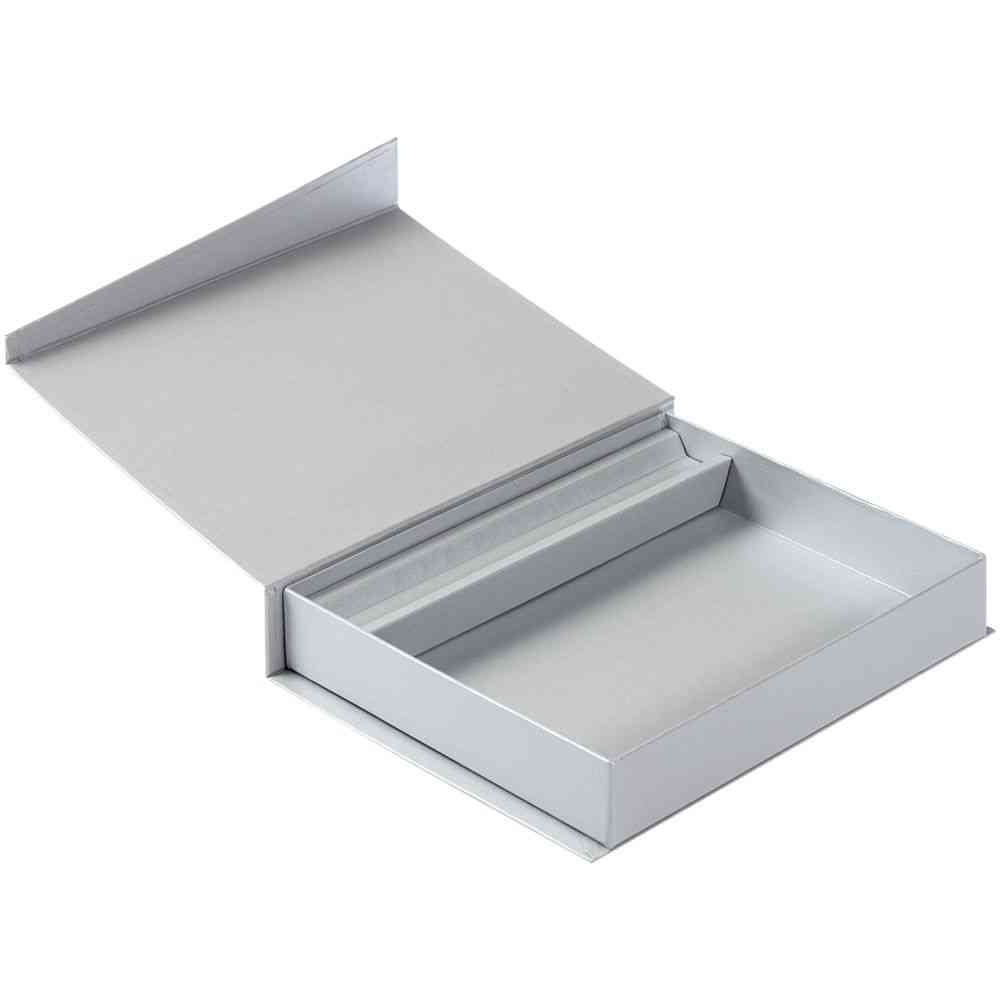 Коробка Duo под ежедневник и ручку, серая - 2