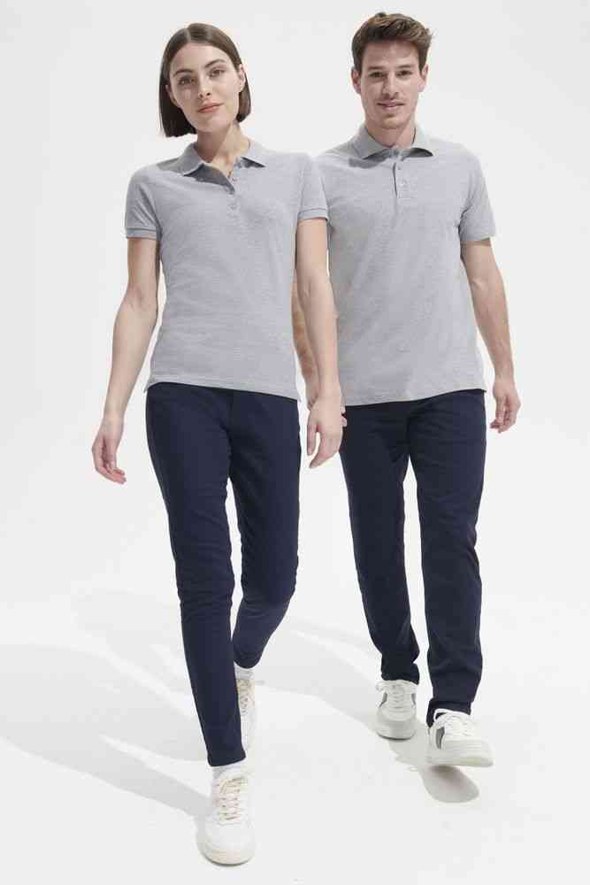 Рубашка поло женская People 210, темно-синяя (navy) - 5