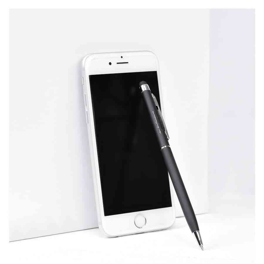Ручка шариковая со стилусом TOUCHWRITER SOFT, покрытие soft touch - 2