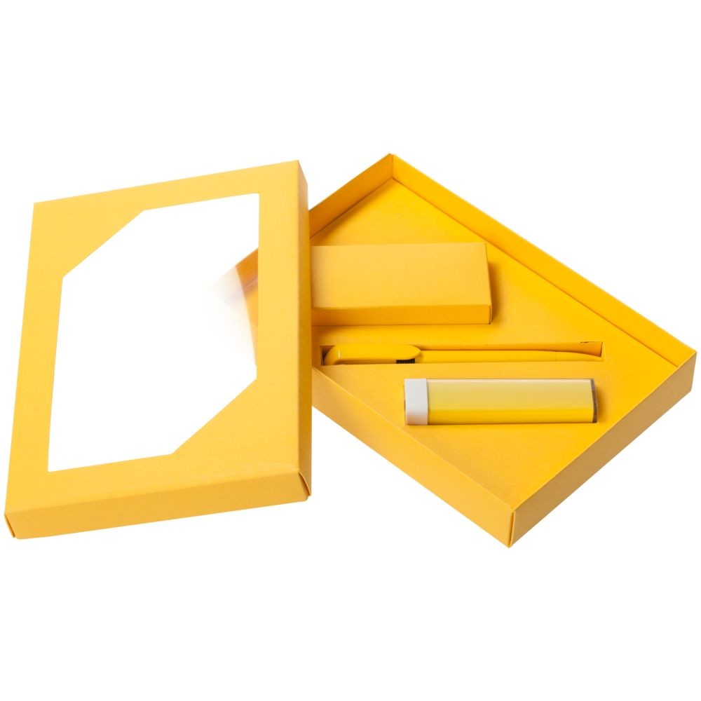 Набор Energy: аккумулятор и ручка, ver.2, желтый - 2