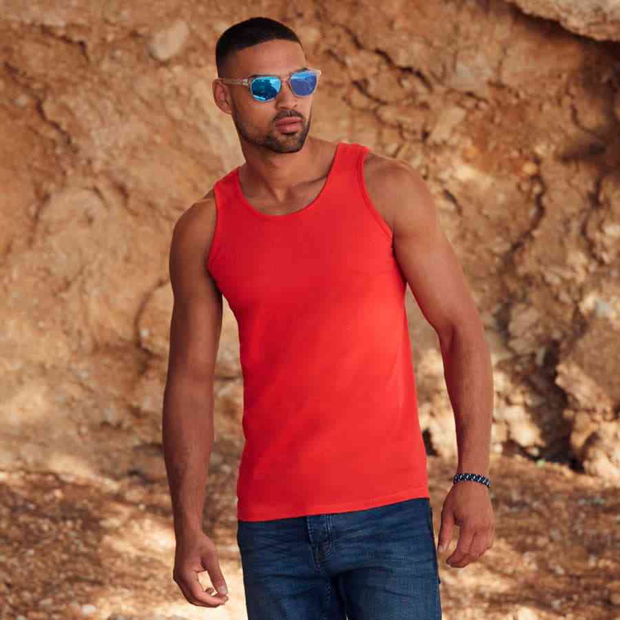 Майка мужская VALUEWEIGHT ATHLETIC VEST 165 - 5