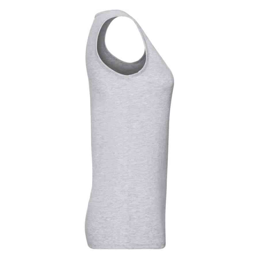 Майка женская "Lady-Fit Valueweight Vest", серо-лиловый L, 97% хлопок,3%полиэстер, 165 г/м2 №2