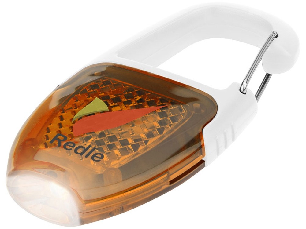 Брелок - фонарик с отражателем и карабином - 5