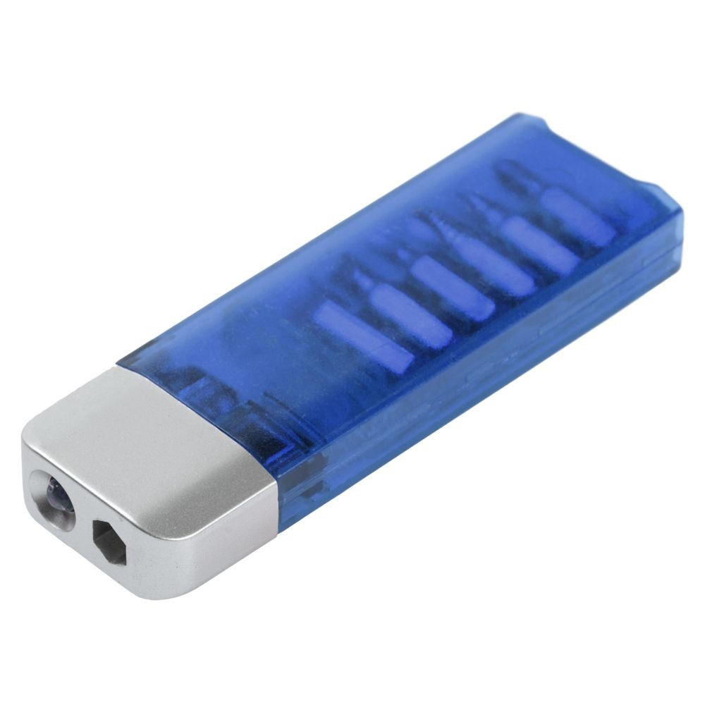 Отвертка с фонариком Miner, синяя - 2