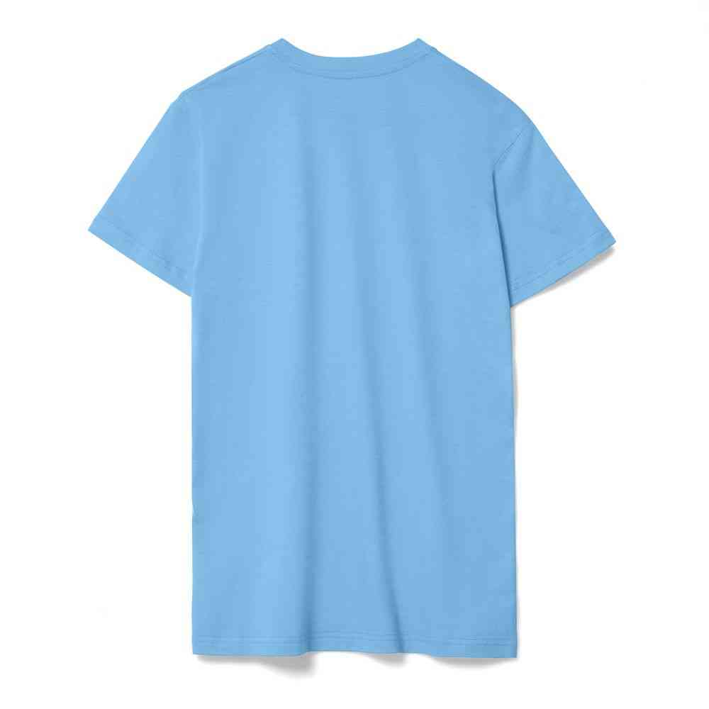 Футболка унисекс T-Bolka 160, голубая - 2