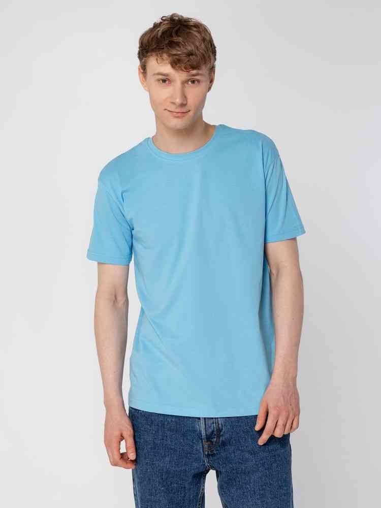 Футболка унисекс T-Bolka 160, голубая - 6