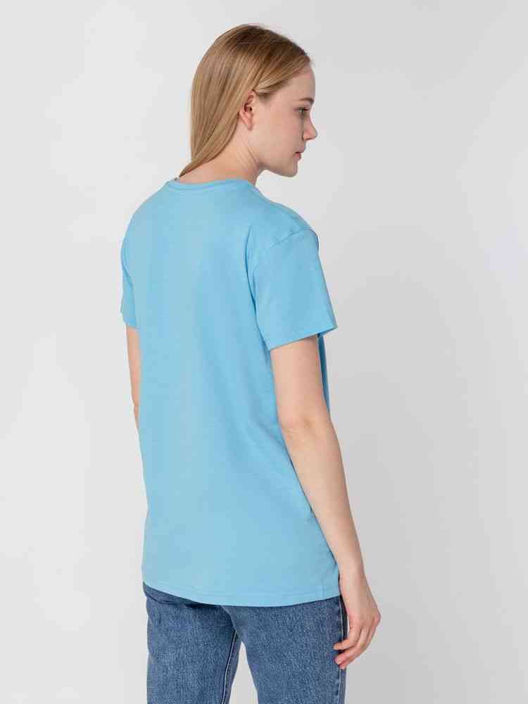 Футболка унисекс T-Bolka 160, голубая - 10