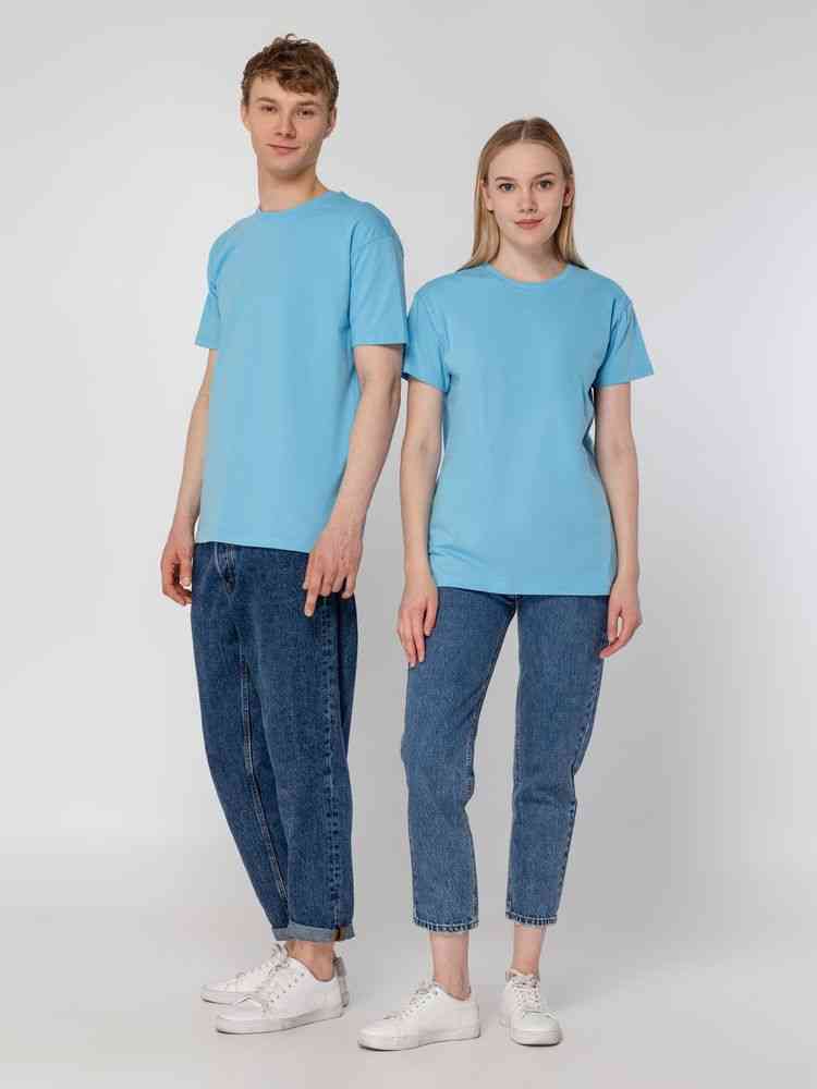 Футболка унисекс T-Bolka 160, голубая - 12