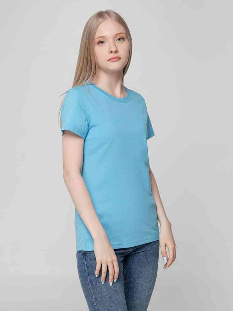 Футболка женская T-bolka Lady, голубая - 5