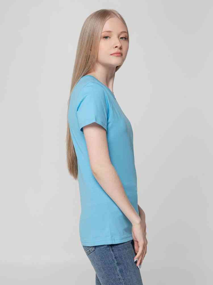 Футболка женская T-bolka Lady, голубая - 6