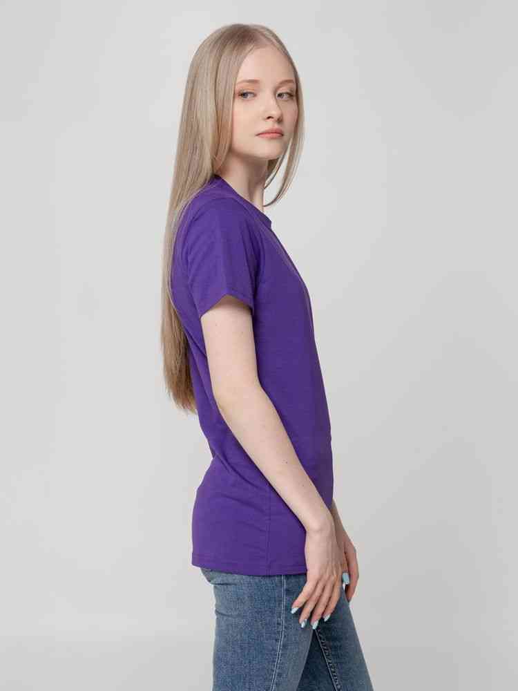 Футболка женская T-bolka Lady, фиолетовая - 6