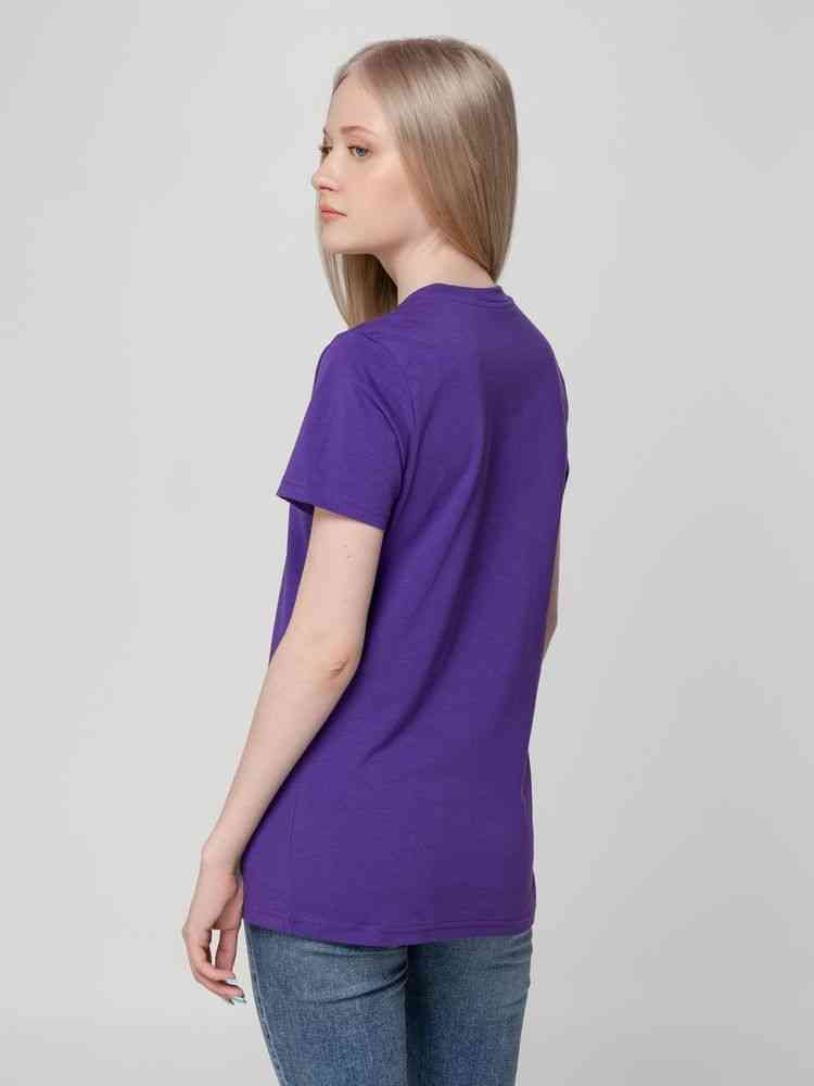 Футболка женская T-bolka Lady, фиолетовая - 7