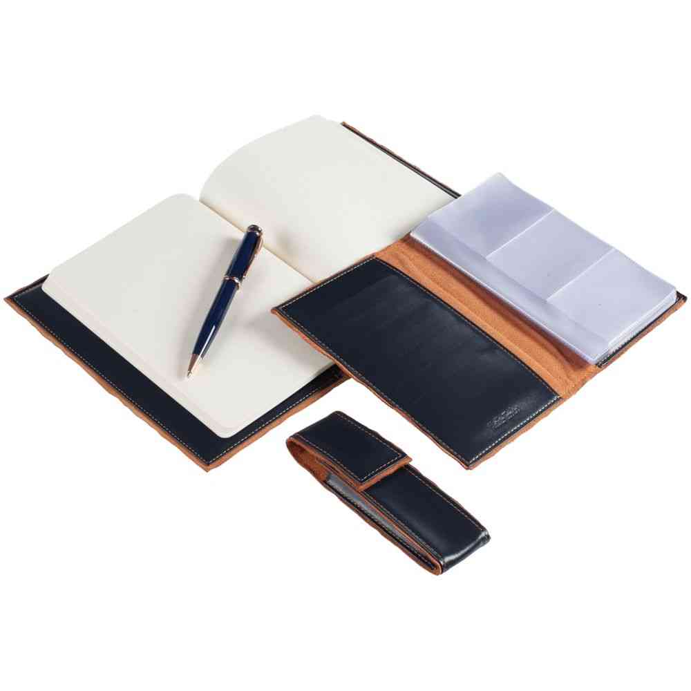 Визитница Palermo, синяя - 5