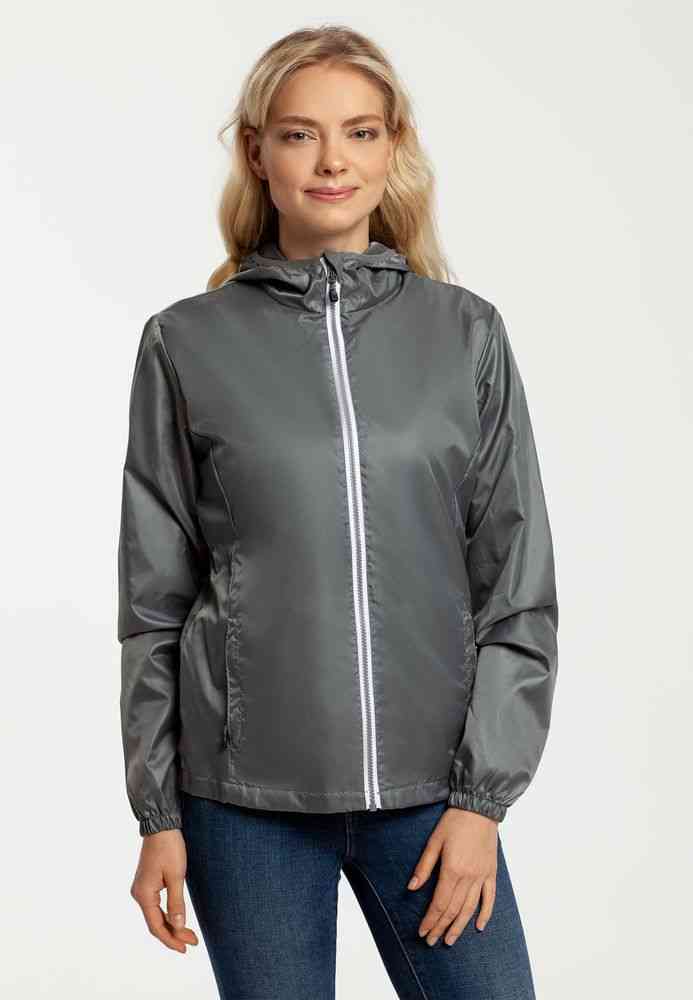 Ветровка женская Fastplant серая - 8