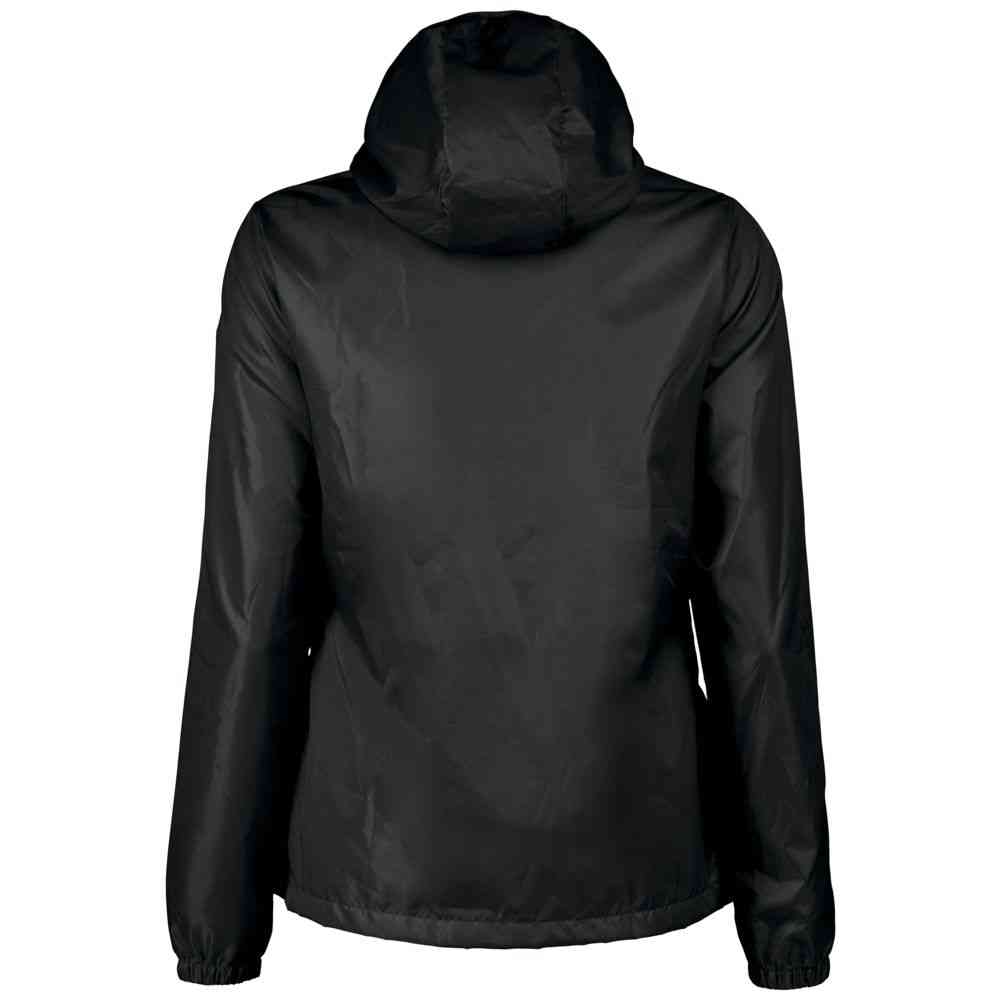 Ветровка женская Fastplant черная - 2