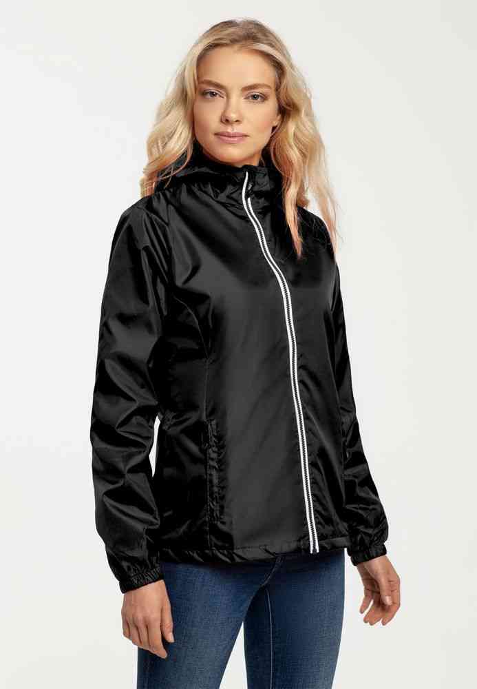 Ветровка женская Fastplant черная - 8