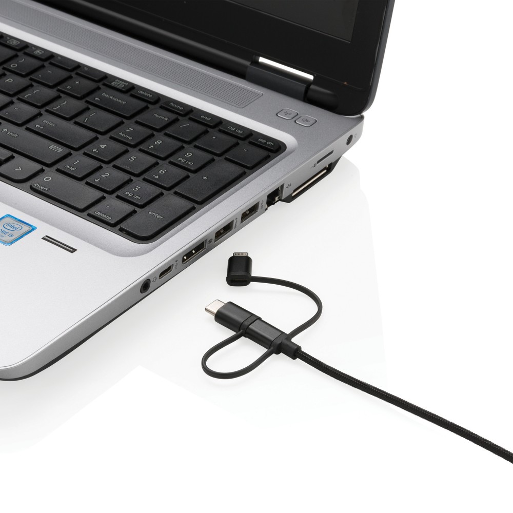 Универсальный кабель 3 в 1 с лицензией MFi - 6