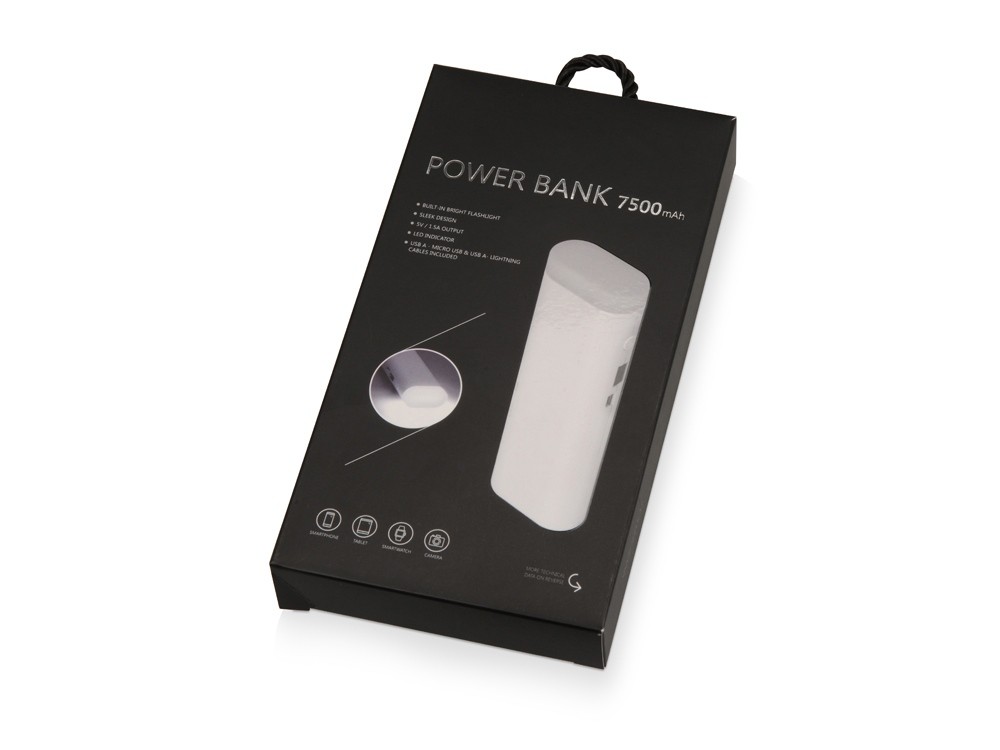 Внешний аккумулятор Lantern, 7500 mAh - 8