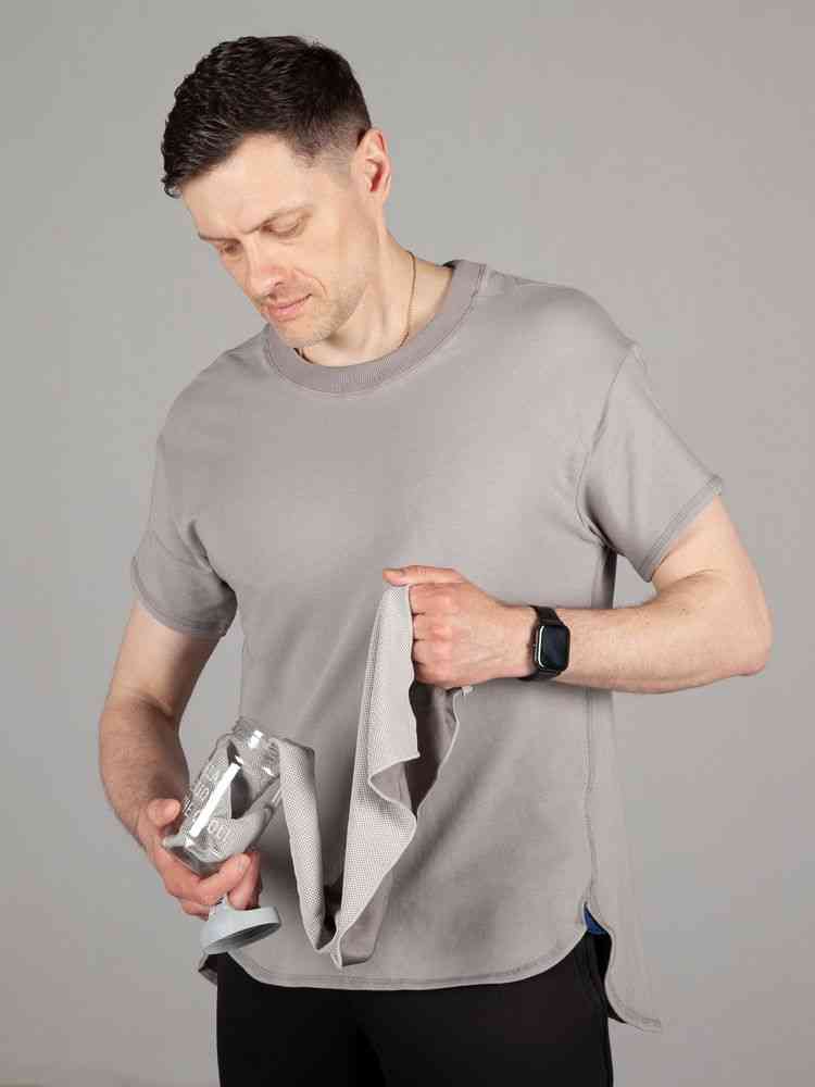 Охлаждающее полотенце Weddell, серое - 5