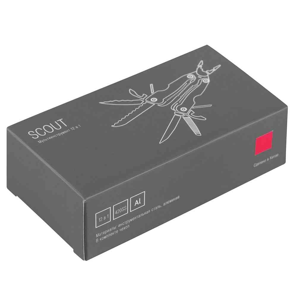 Мультитул Scout, красный - 6