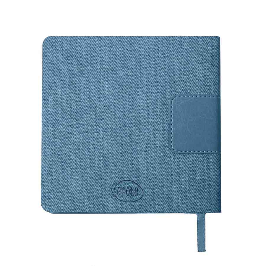 Ежедневник недатированный Scotty, А5-,  бирюзовый, кремовый блок, без обреза - 5