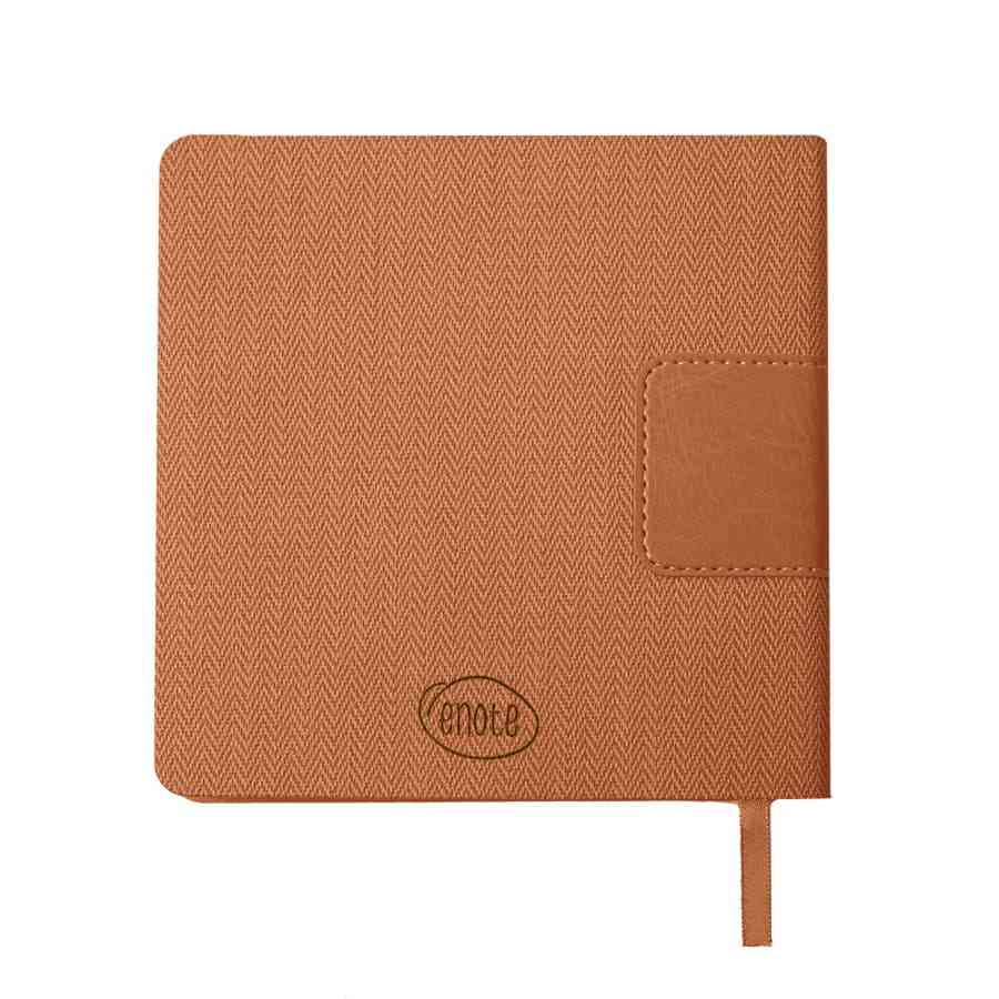 Ежедневник недатированный Scotty, А5-,  оранжевый, кремовый блок, без обреза - 5