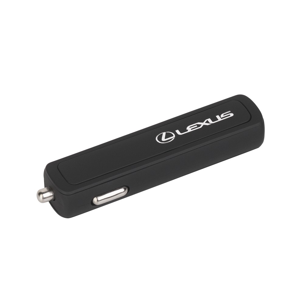 Автомобильное зарядное устройство "Slam" с 2-мя разъёмами USB, покрытие soft touch №2