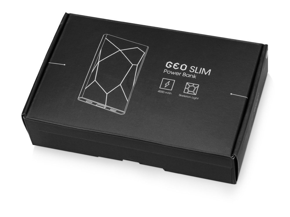 Внешний аккумулятор Geo, 4000 mAh - 9