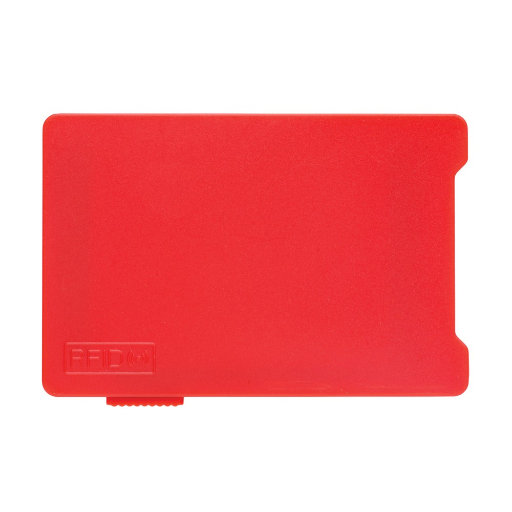 Держатель RFID для пяти карт, красный - 4