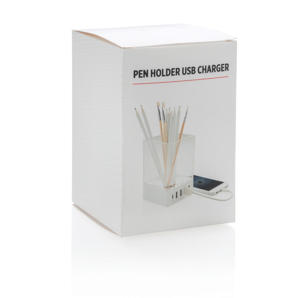 USB-хаб с подставкой для ручек - 8