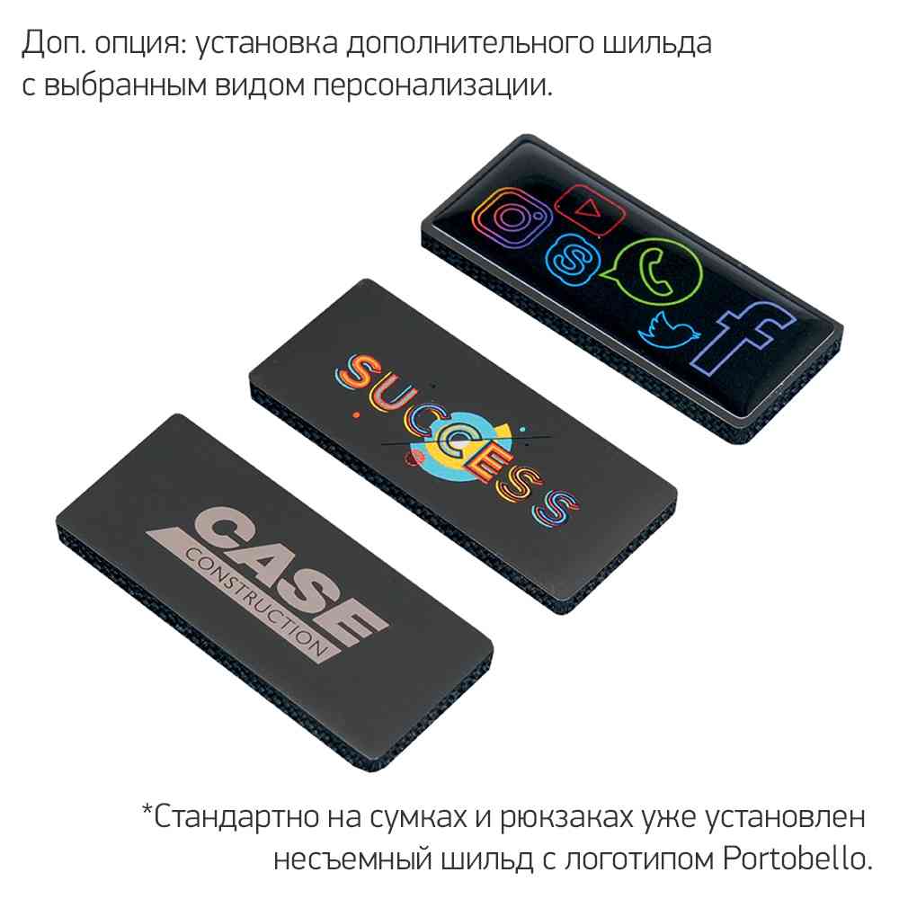 Рюкзак Migliores с USB разъемом, серый/бирюза - 10