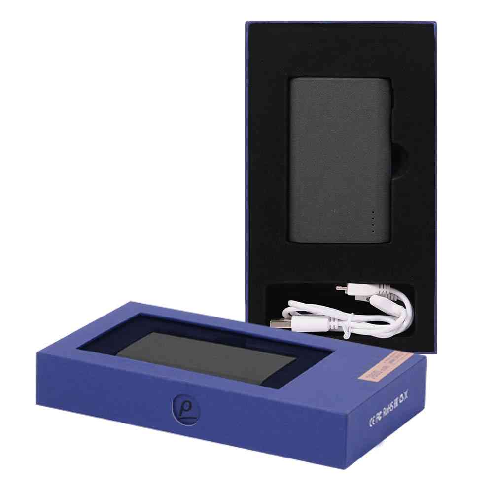 Внешний аккумулятор, Stone Island PB, 7800 mAh, т.-серый/зеленый,  подарочная упаковка - 3