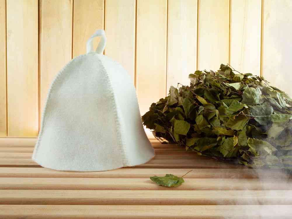 Банная шапка Heat Off, белая - 3