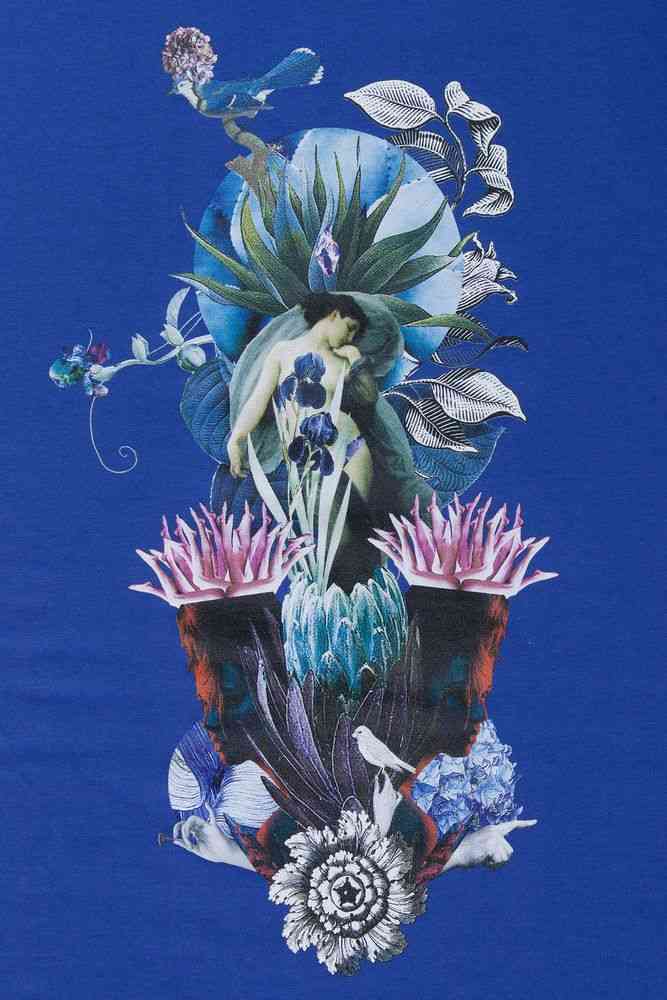 Футболка женская Beauty Sleep, ярко-синяя (royal) - 3