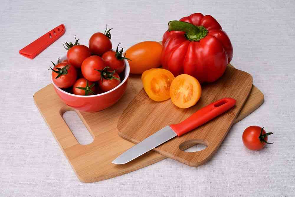 Нож кухонный Aztec, красный - 5