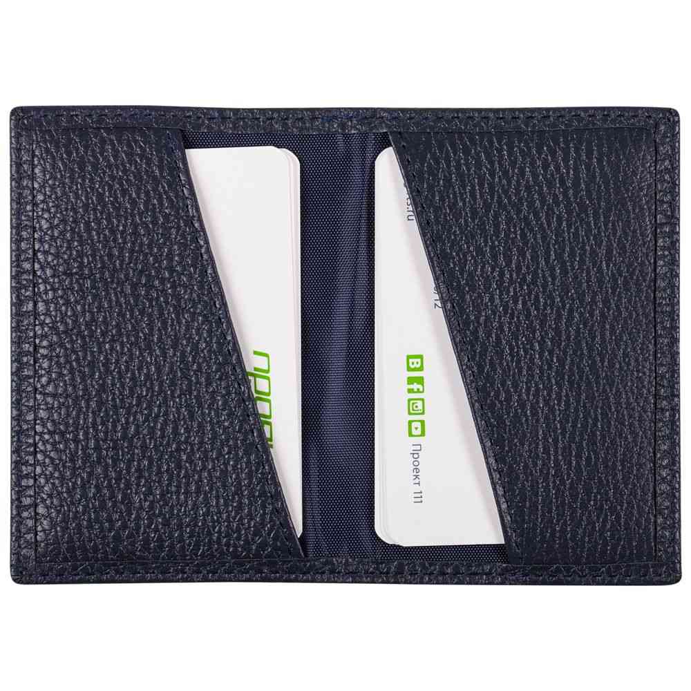 Футляр для визиток Belladonna Meeting, синий - 4