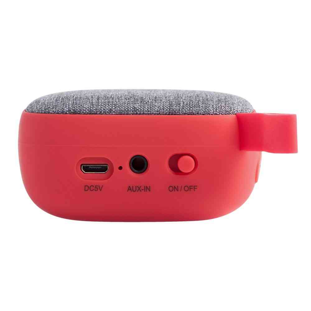 Беспроводная колонка Chubby, красная - 5