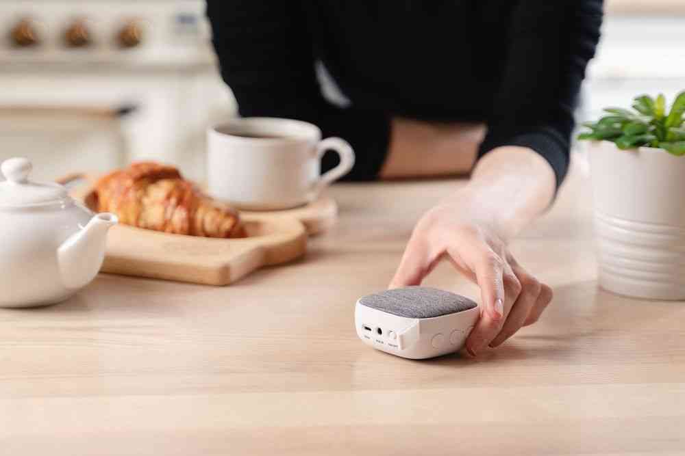 Беспроводная колонка Chubby, белая - 6