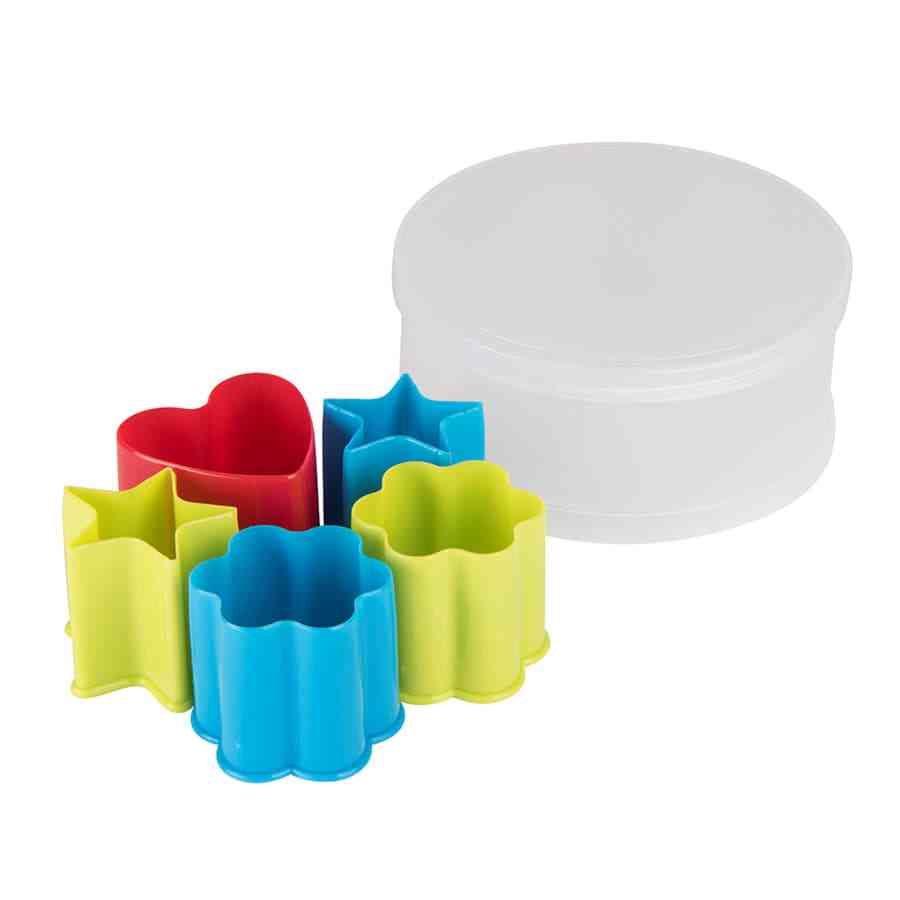 Формочки для печенья KENZZO (5 шт) в коробке,  пластик - 3